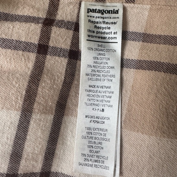 Patagonia Women's Corduroy Puffer Jacket - Brown - Picture 5 of 5